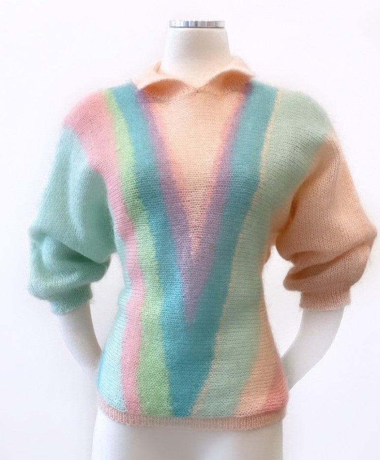 Vintage - Neon Pastel Sweater