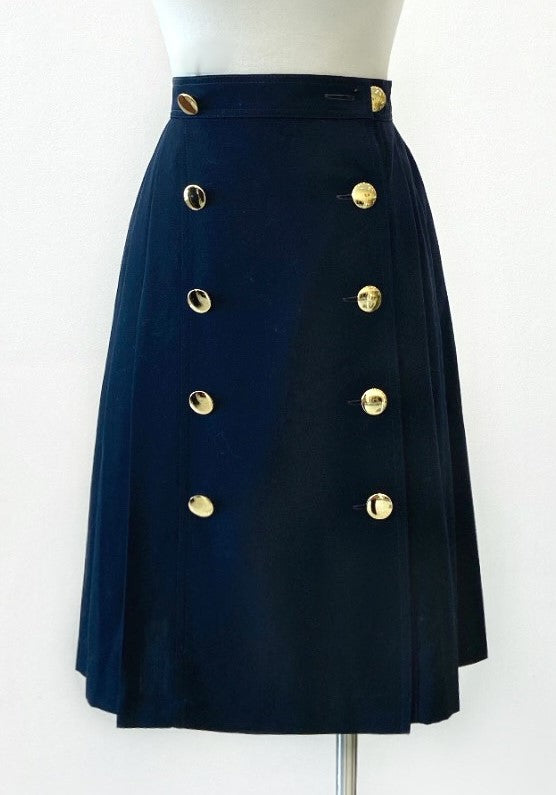 Vintage - Double-Buttoned Skirt