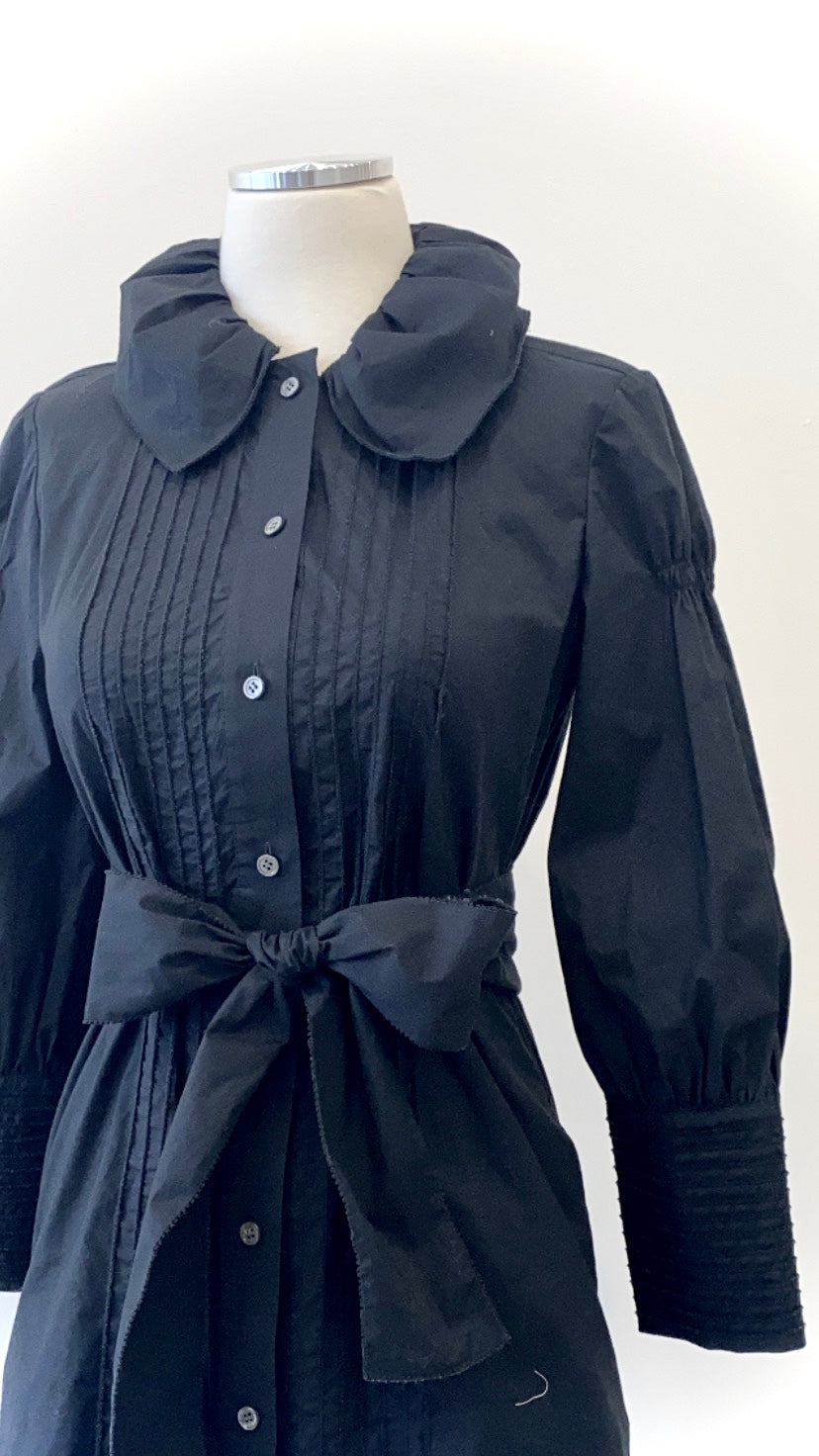 Diane von Furstenberg - Cotton Button-Down Dress with Sash