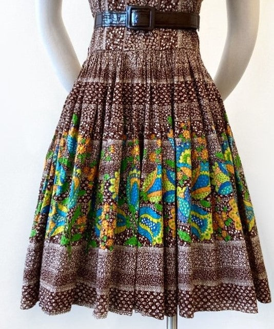 Vintage - Charming Seersucker Dress