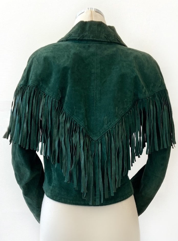 Vintage - Suede Fringed Jacket