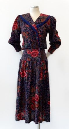 Vintage - Gaberdine Dress