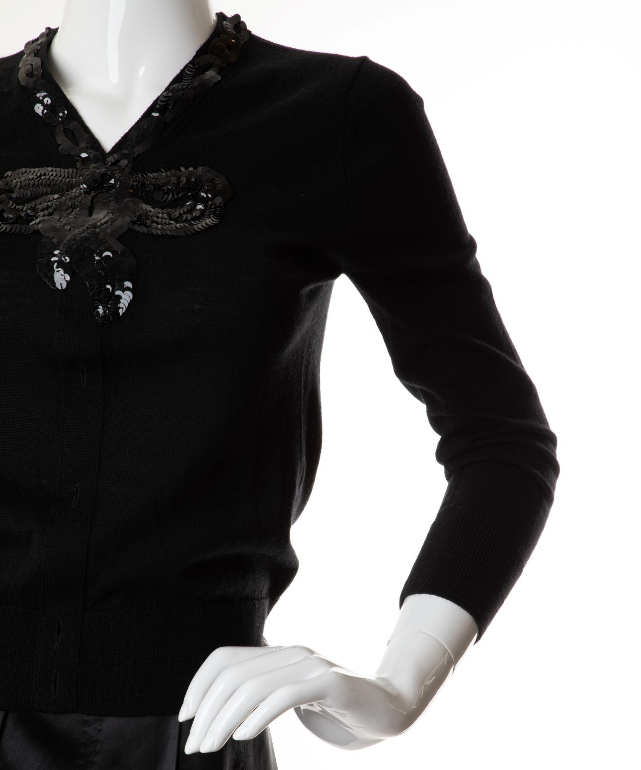 Marc Jacobs - Sequin Embellished Knit Top
