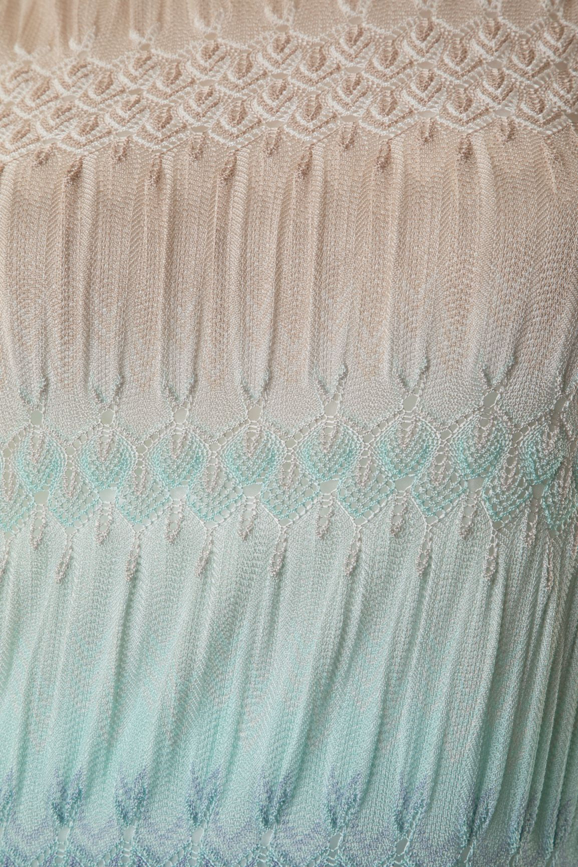 Missoni - Textured Knit Ombre Sleeveless Maxi Dress