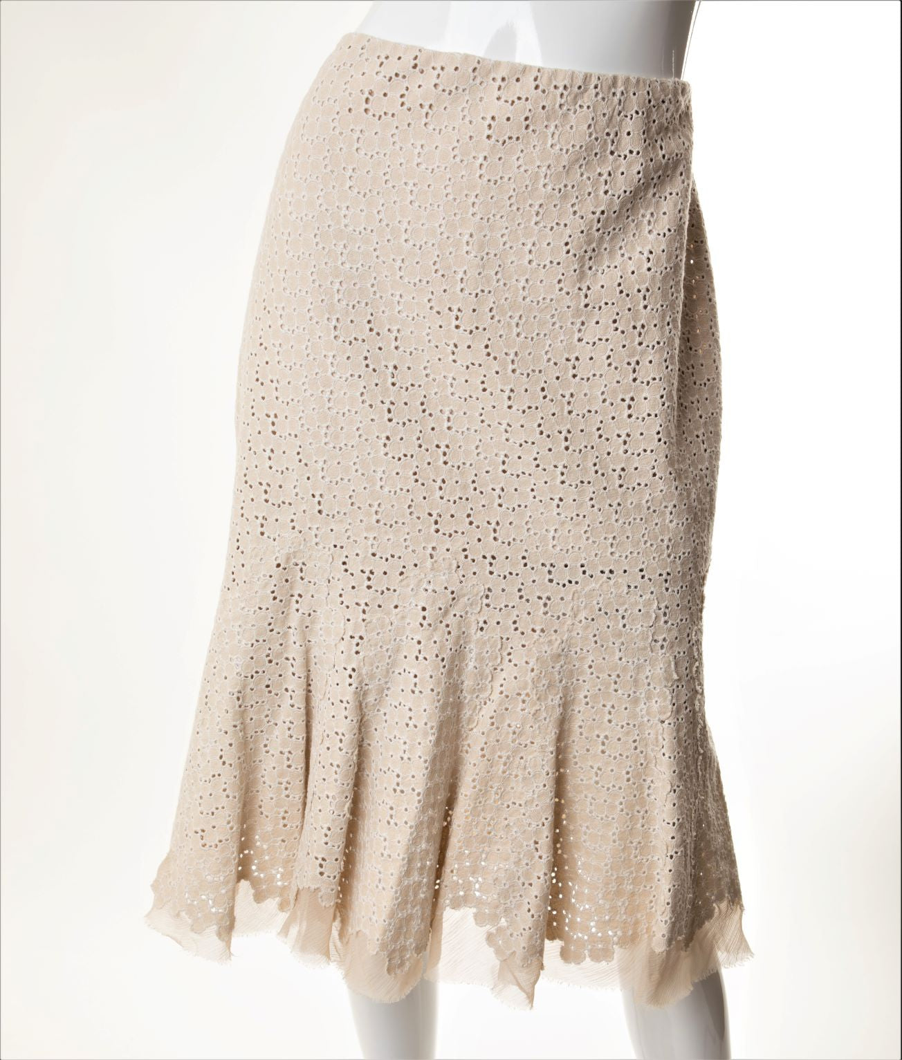 Elie Tahari - Cotton Lace Skirt