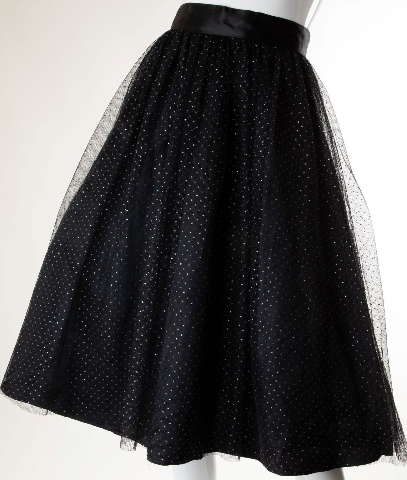 Vintage - Glittery Tulle Skirt